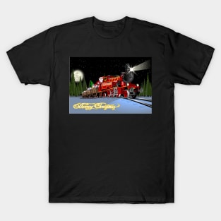 Cartoon Santa express T-Shirt